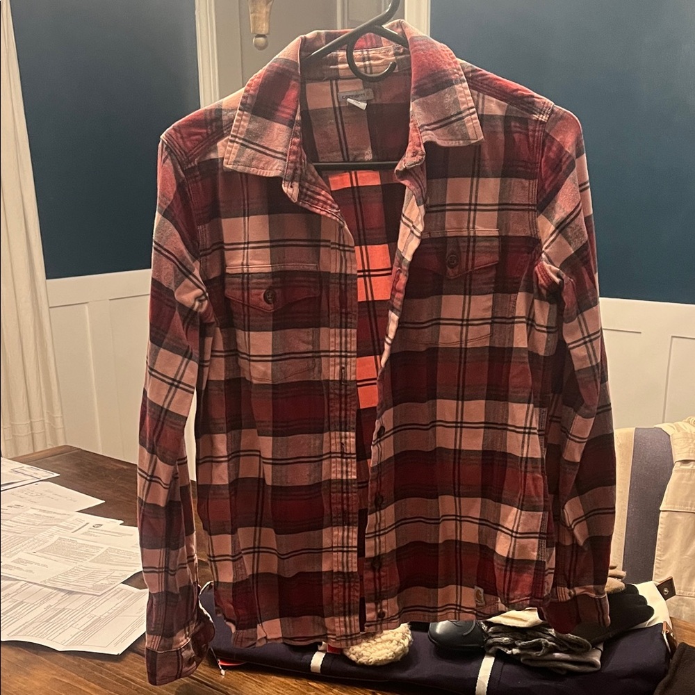 Carhartt Plaid Button-Up Shirt